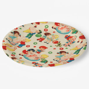 Candy Land Paper Plate