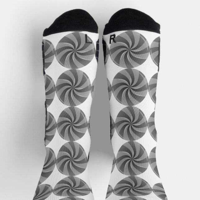 Candy lollipops Image Printed Sweet Men Women  Socks (Top)