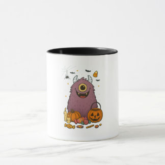 Candy Monster Bash – Cute Halloween Design Mug