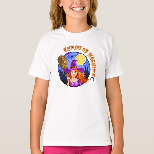 Candy or Nothing T-Shirt (Front)