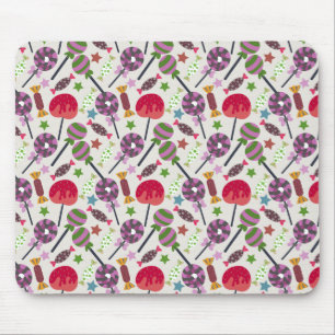 Candy pattern Lollies pattern lollipop 11 Mouse Pad