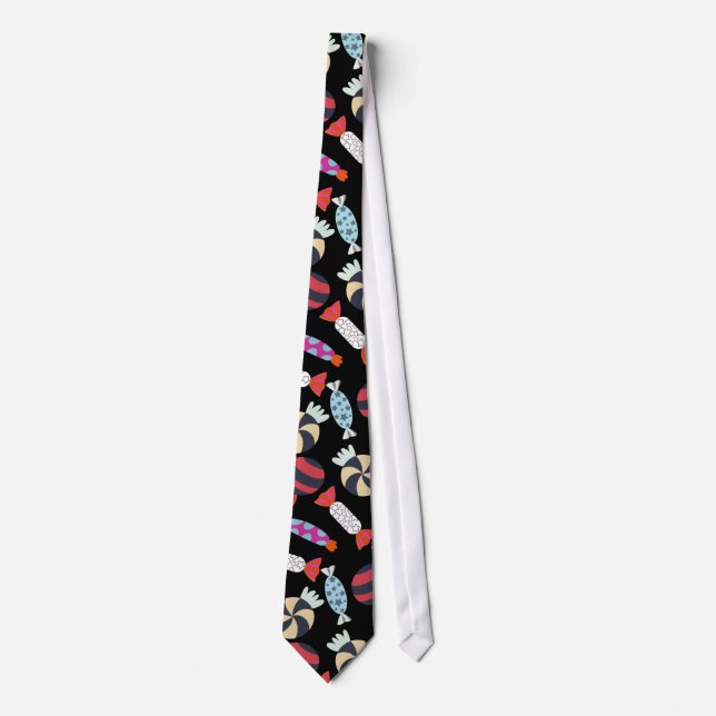 Candy pattern | Lollies pattern | lollipop 14 Tie (Front)