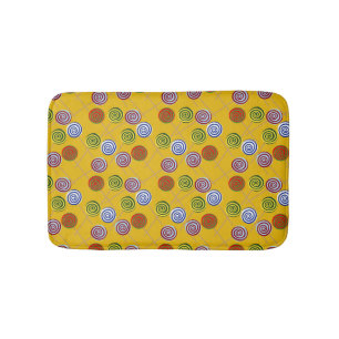 Candy pattern Lollies pattern lollipop 15 Bath Mat