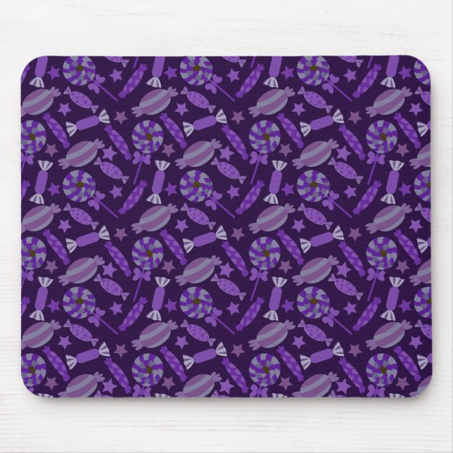 Candy pattern | Lollies pattern | lollipop 20 Mouse Pad (Front)