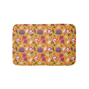 Candy pattern   Lollies pattern   lollipop 23 Bath Mat
