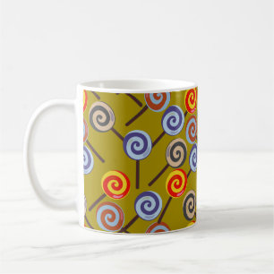 Candy pattern Lollies pattern lollipop 26 Coffee Mug