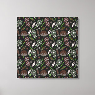 Candy pattern Lollies pattern lollipop 31 Canvas Print