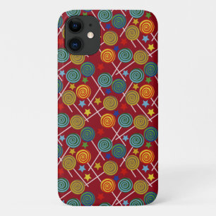 Candy pattern   Lollies pattern   lollipop 32 iPhone 11 Case