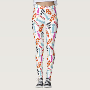 Candy pattern Lollies pattern lollipop 35 Leggings