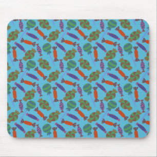 Candy pattern   Lollies pattern   lollipop 36 Mouse Pad