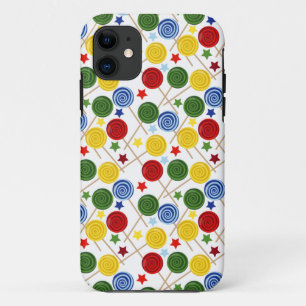 Candy pattern   Lollies pattern   lollipop 43 iPhone 11 Case