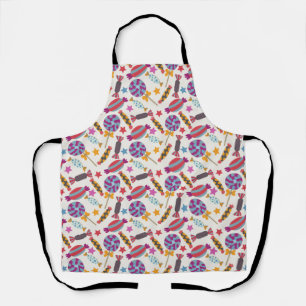 Candy pattern Lollies pattern lollipop 46 Apron
