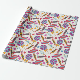 Candy pattern Lollies pattern lollipop 46 Wrapping Paper