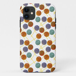 Candy pattern   Lollies pattern   lollipop 47 iPhone 11 Case