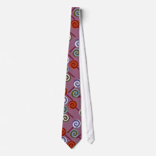 Candy pattern   Lollies pattern   lollipop 49 Tie