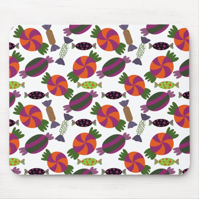 Candy pattern | Lollies pattern | lollipop 51 Mouse Pad (Front)