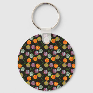 Candy pattern Lollies pattern lollipop 52 Keychain