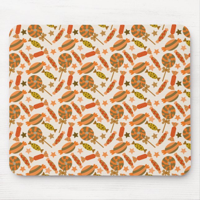 Candy pattern | Lollies pattern | lollipop 54 Mouse Pad (Front)