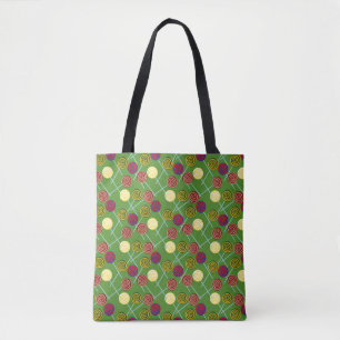 Candy pattern Lollies pattern lollipop 58 Tote Bag