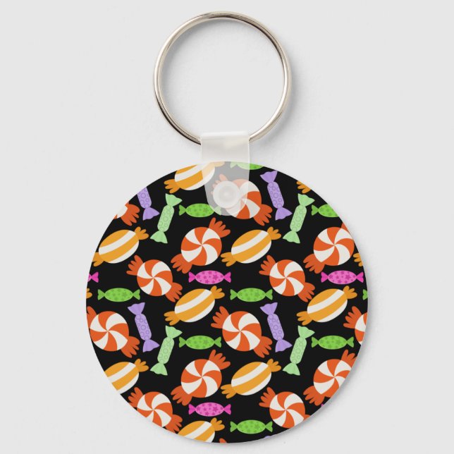 Candy pattern | Lollies pattern | lollipop 59 Keychain (Front)