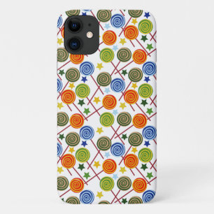 Candy pattern   Lollies pattern   lollipop 61 iPhone 11 Case