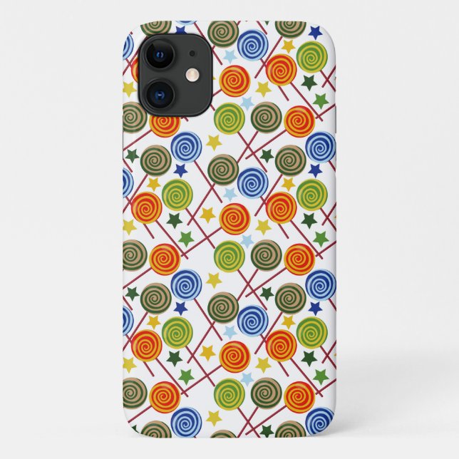 Candy pattern | Lollies pattern | lollipop 61 Case-Mate iPhone Case (Back)