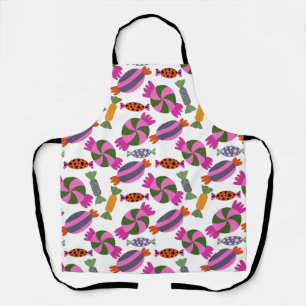 Candy pattern Lollies pattern lollipop 6 Apron