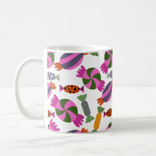 Candy pattern Lollies pattern lollipop 6 Coffee Mug