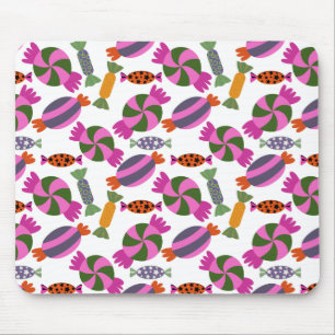 Candy pattern Lollies pattern lollipop 6 Mouse Pad