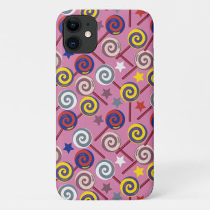 Candy pattern   Lollies pattern   lollipop 7 iPhone 11 Case