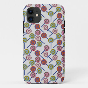 Candy pattern Lollies pattern lollipop 8 iPhone 11 Case