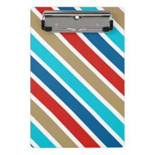 Candy pin Strip-Christmas Contemporary Mini Clipboard