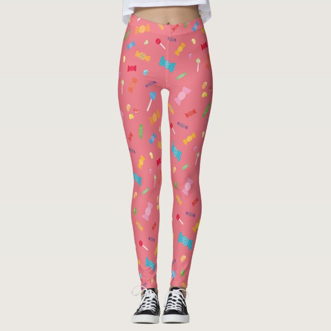 Candy Pink Leggings (Front)