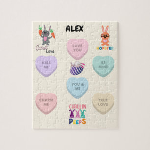 "CANDY & RABBITS" PUZZLE PERSONALIZED