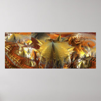 CANDY RAPPER FOIL MANDELBULB 3D POSTER