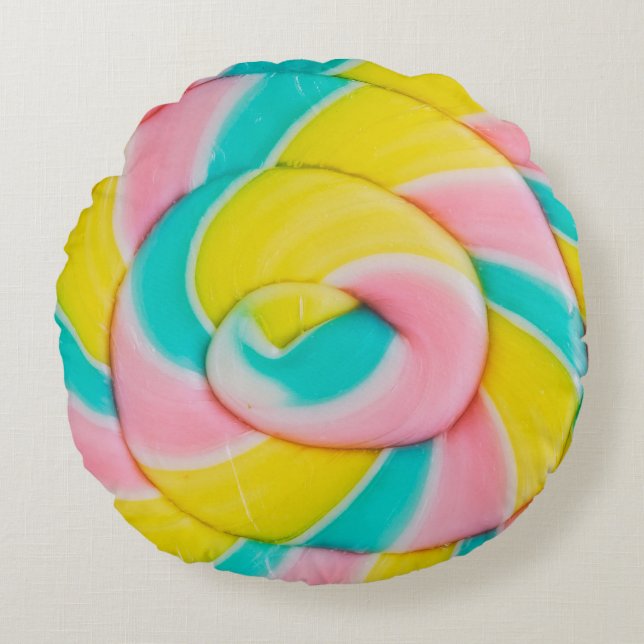 Candy Round Pillow (Front)