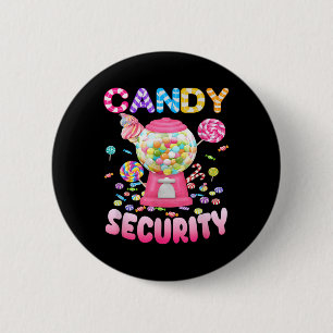Candy-security Candyland Costume Kids Teens Adult  2 Inch Round Button