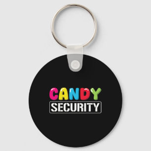 Candy Security Funny Halloween Costume Kids Boys G Keychain