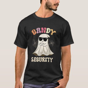 Candy Security Funny Halloween Costume  T-Shirt