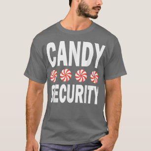 Candy Security Funny Parents Halloween Costume 343 T-Shirt