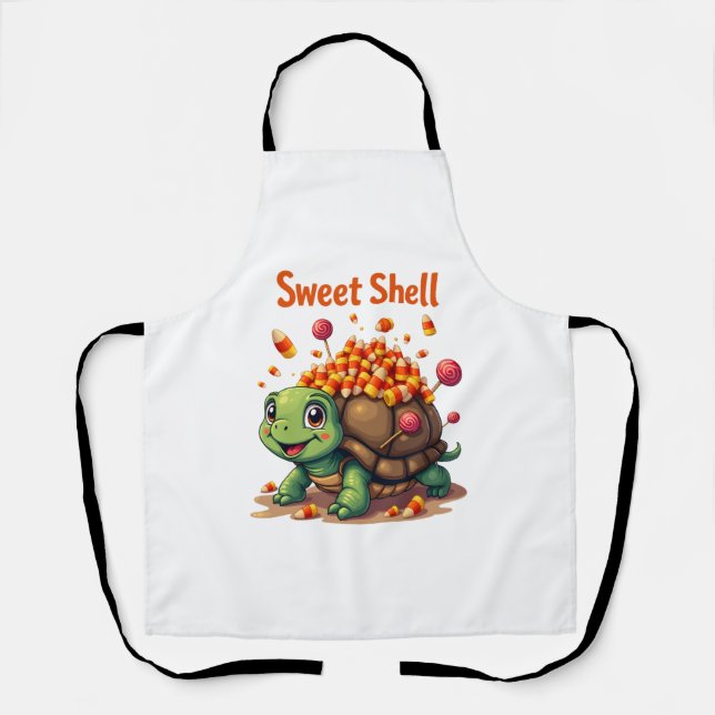 Candy Shell Turtle Apron (Front)
