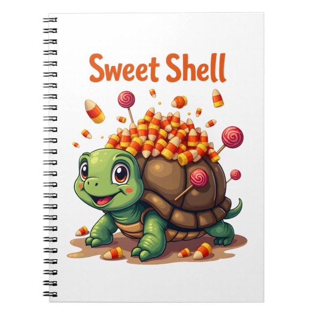 Candy Shell Turtle Notebook (Front)