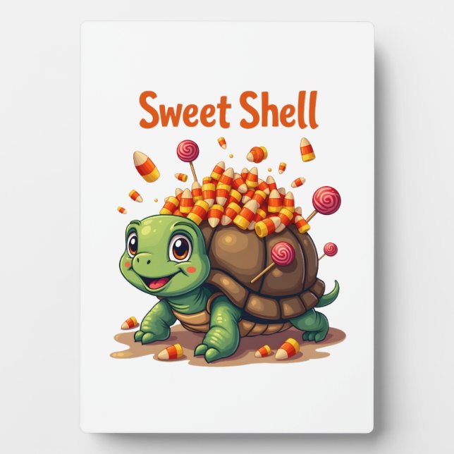 Candy Shell Turtle Plaque (Front)