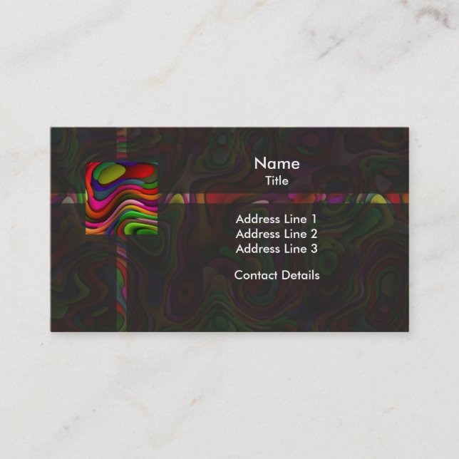 Candy Shop Chaos Business Card (Front)