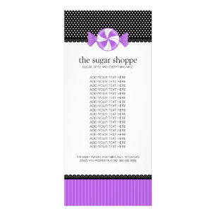 Candy Shop Product Rack Cards