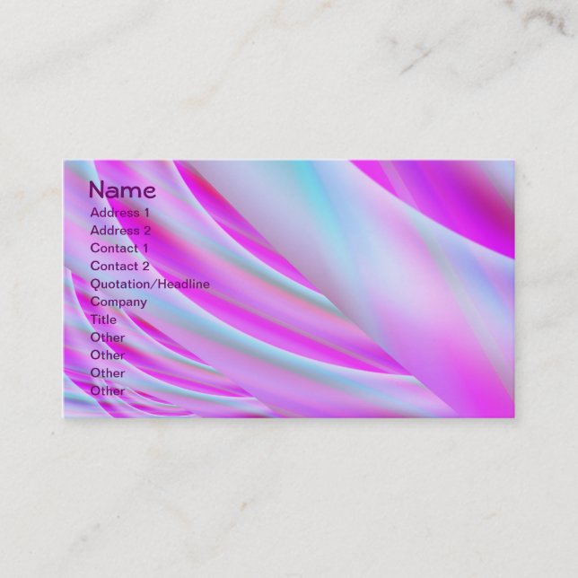 Candy Sky 2 Business Card (Front)