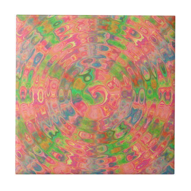 Candy Splash Ceramic Tile (Front)