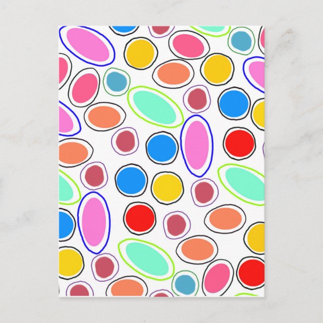 Candy Spots Postcard (Front)