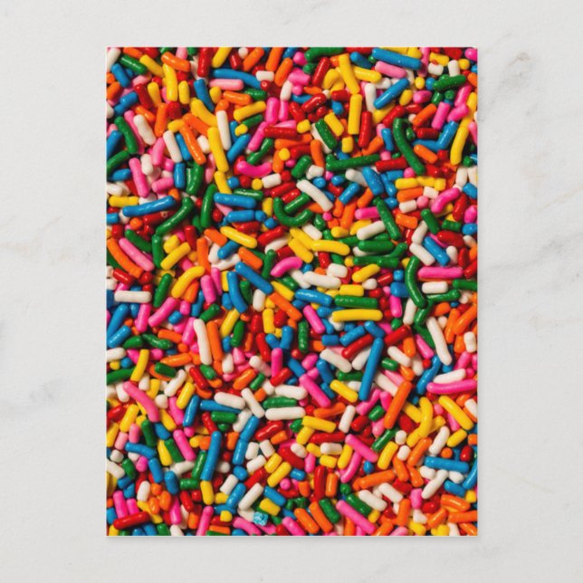 Candy Sprinkles Postcard (Front)