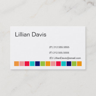 Candy Squares Business Card